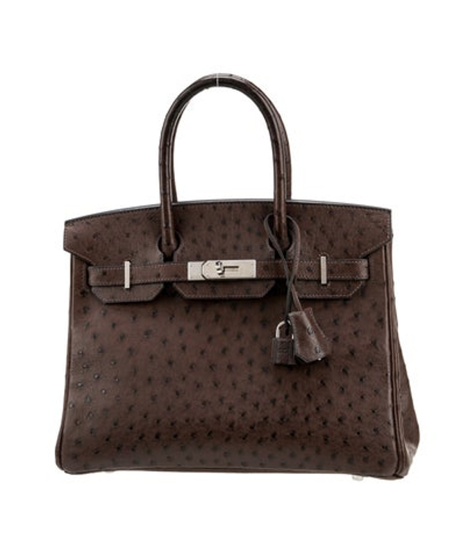 Hermes Ostrich Birkin 30