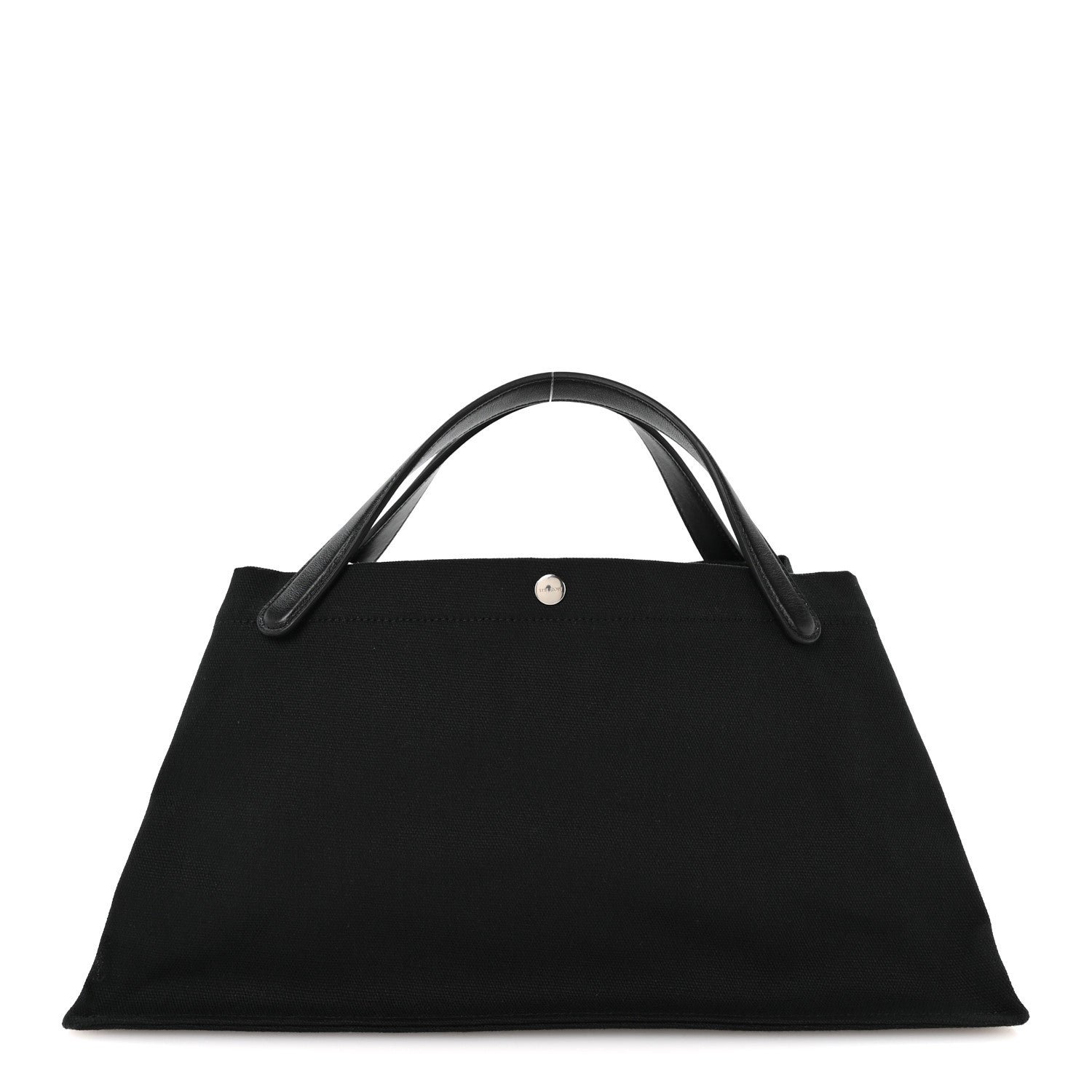 The Row Cotton Twill East West Idaho Tote Black