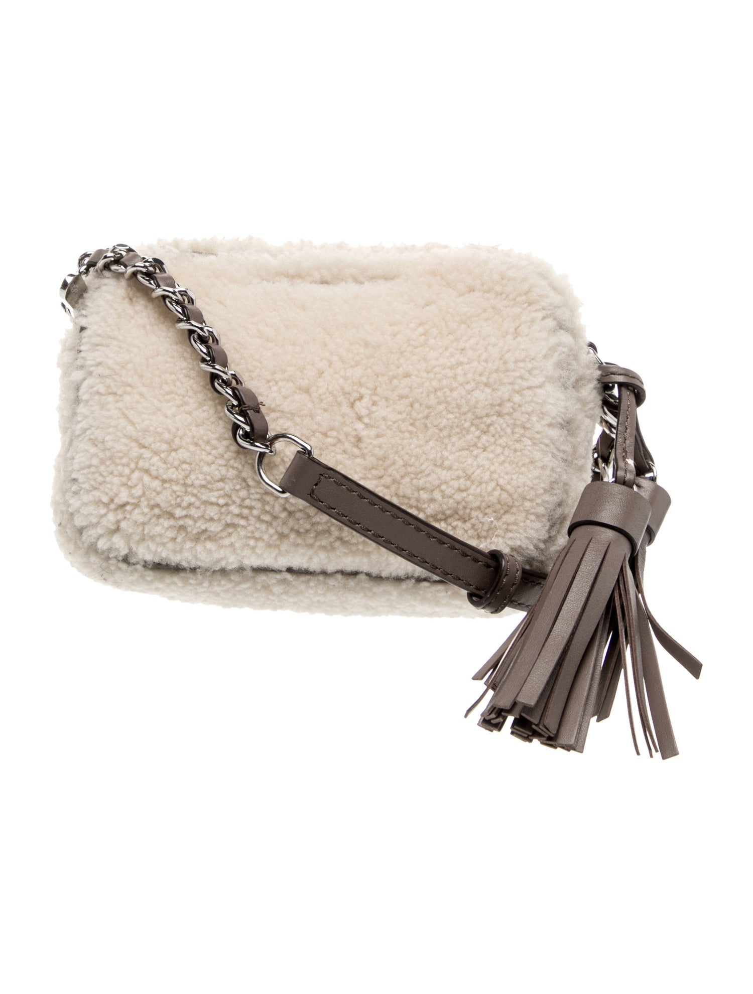 Shearling Crossbody Bag