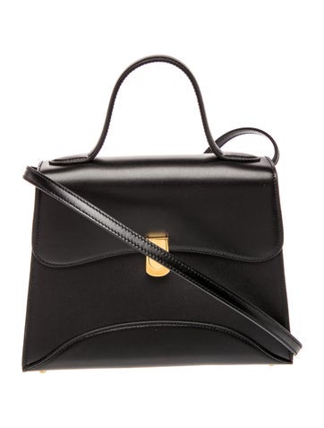Leather Top Handle Bag