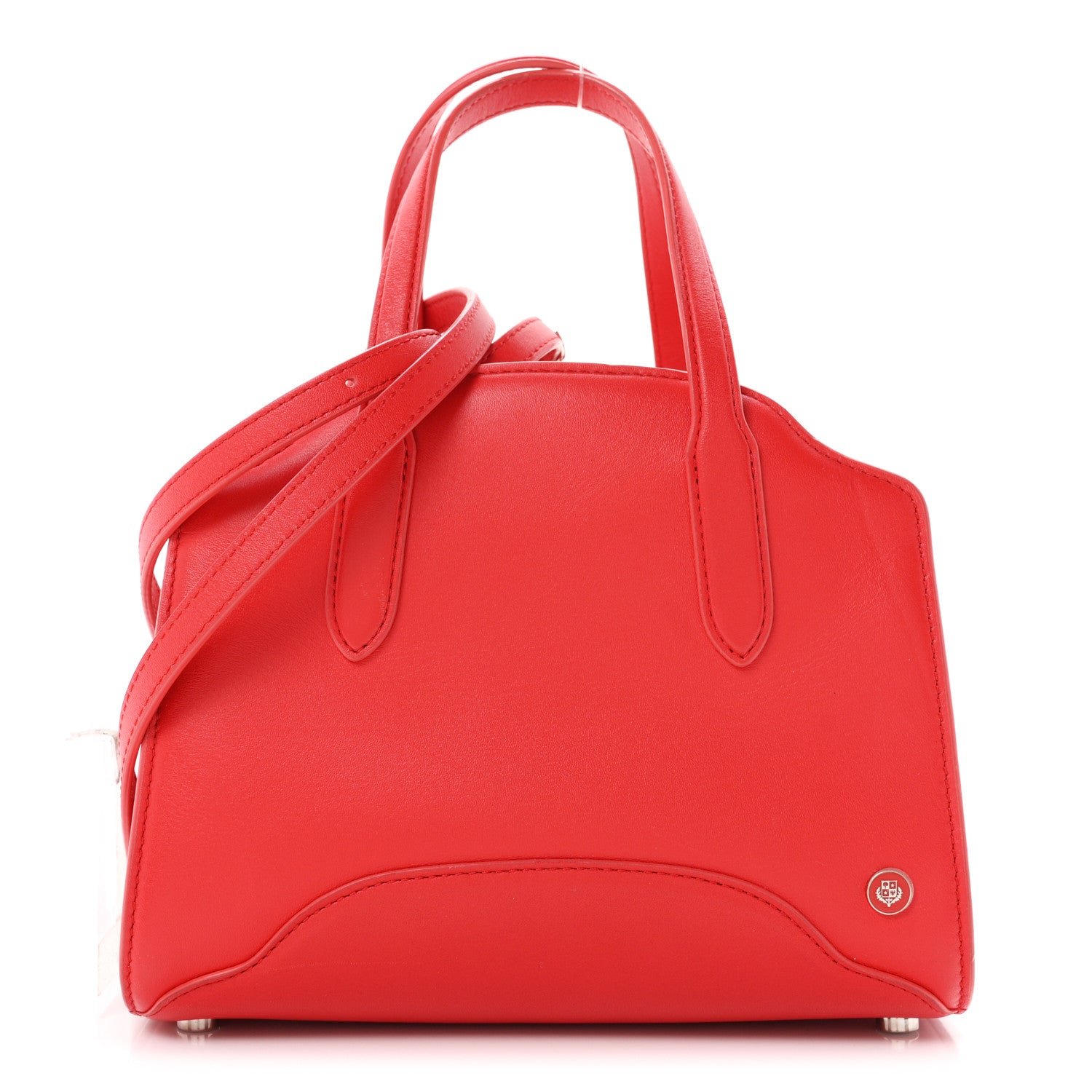 Loro Piana Loro Piana Smooth Calfskin Micro Sesia Fire Red