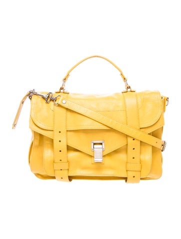 Leather Top Handle Bag