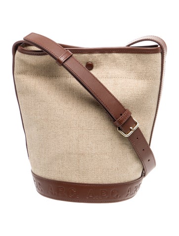 A.P.C. Suede Crossbody Bag