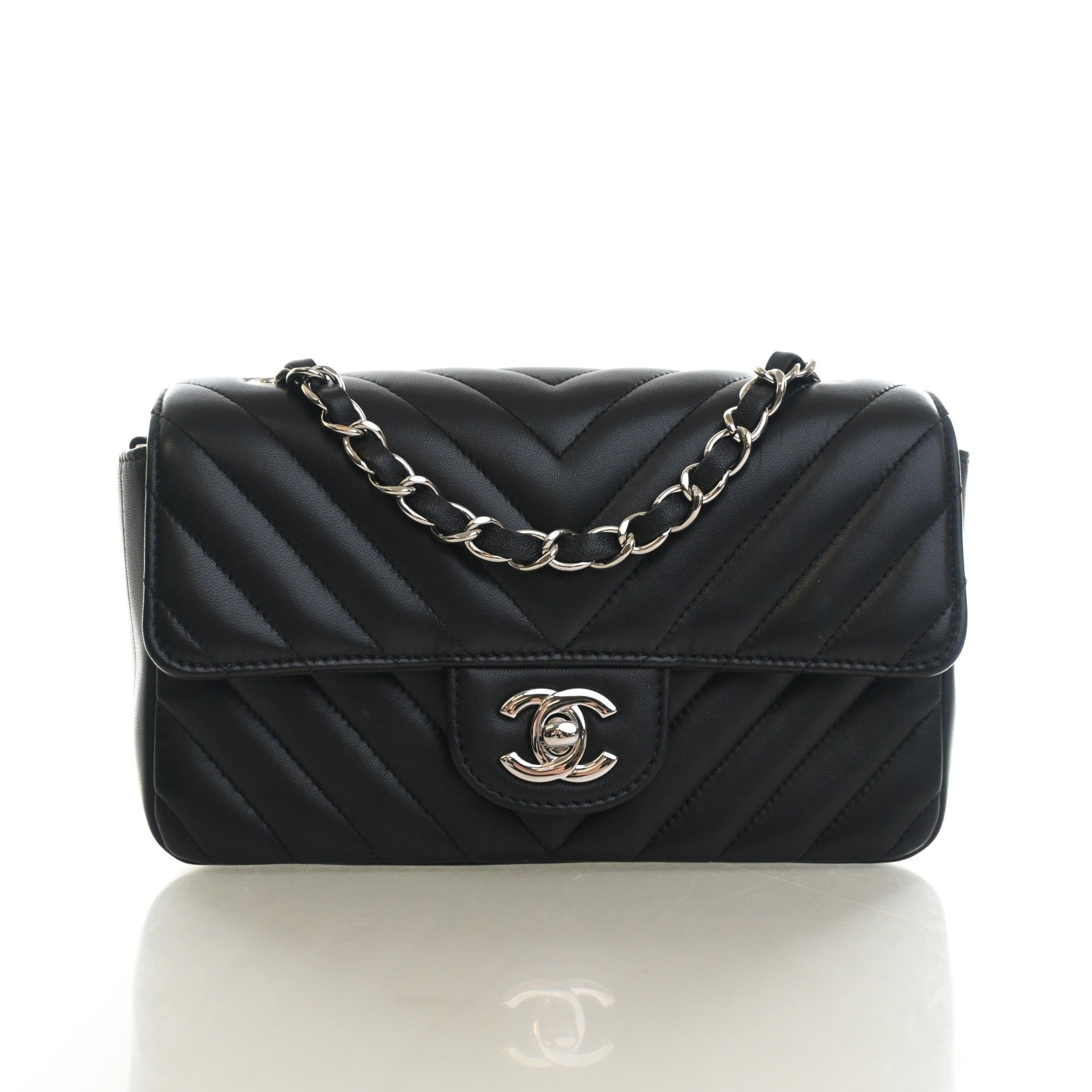 Chanel Mini Calfskin Rectangular Classic Flap Bag