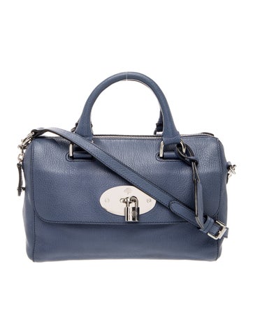 Leather Top Handle Bag