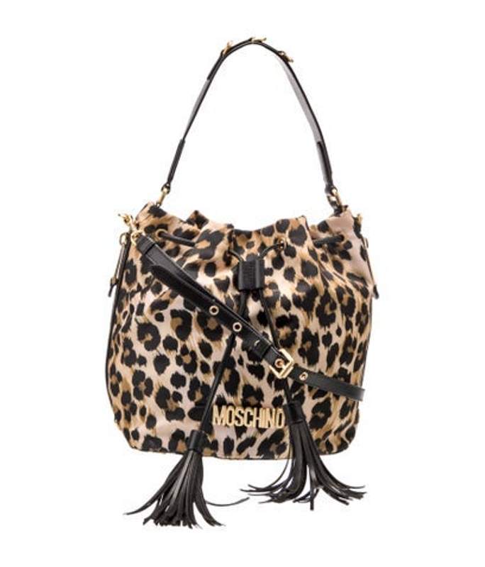 Moschino Nylon Bucket Bag