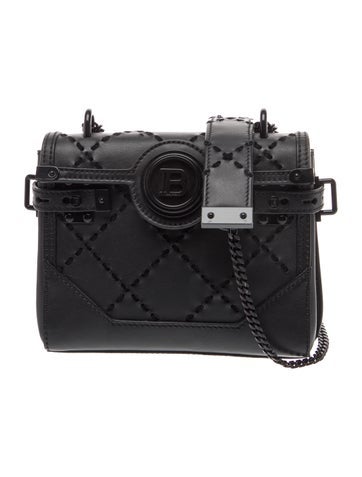 Balmain Leather Shoulder Bag w/ Tags
