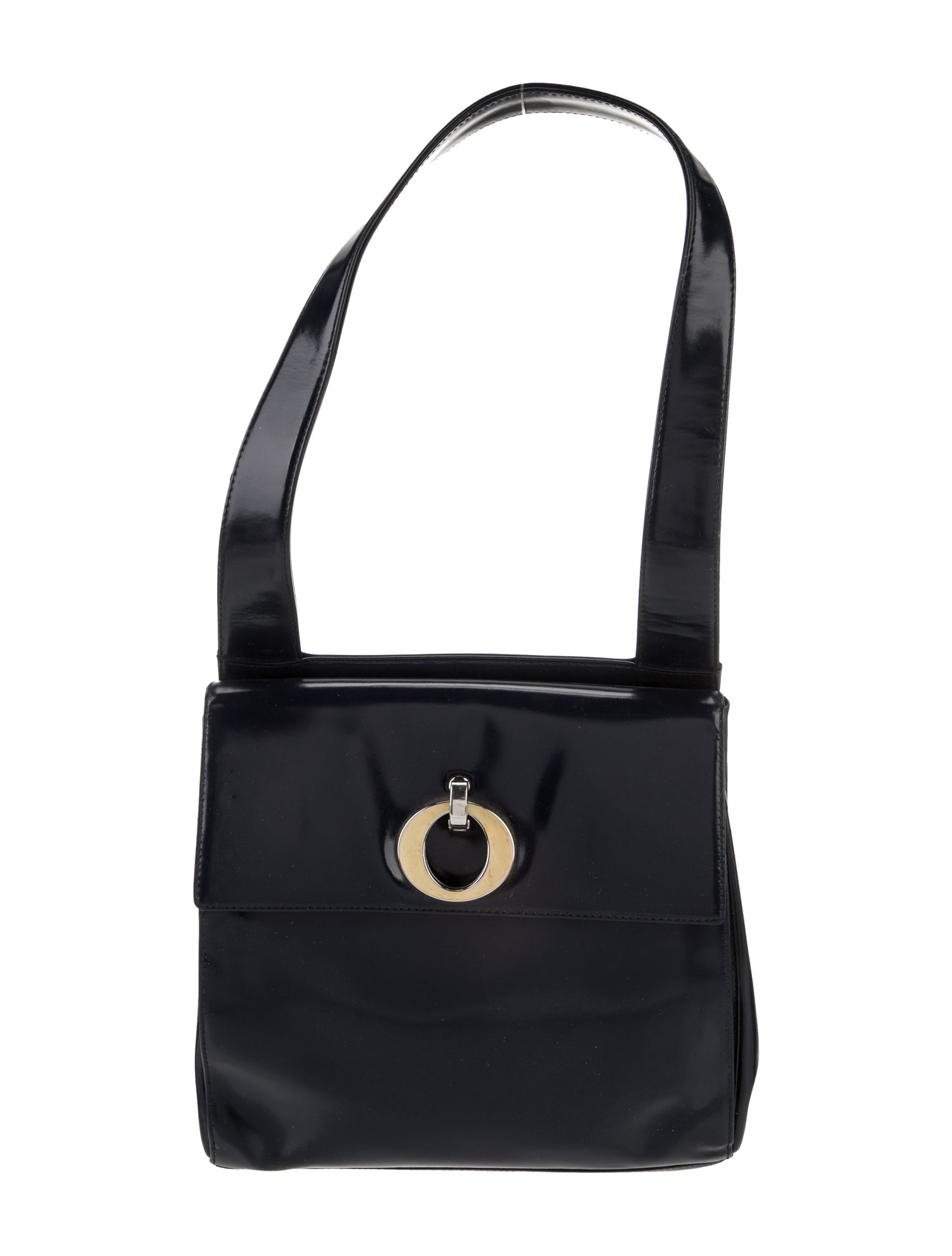Dior Patent Leather Shoulder Bag Vintage