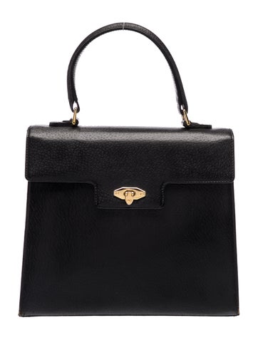 Valentino Leather Top Handle Bag