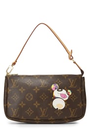 Louis Vuitton Takashi Murakami x Louis Vuitton Monogram Canvas Panda Pochette Accessoires