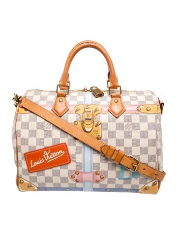 Damier Azur Speedy Bandouliere 30