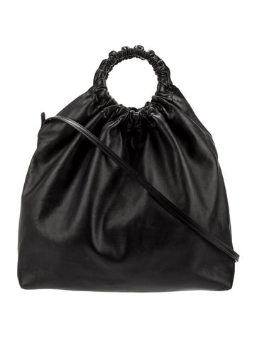 The Row Leather Double Circle