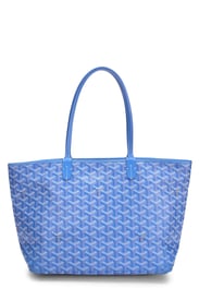 Goyard Blue Goyardine Canvas Artois PM