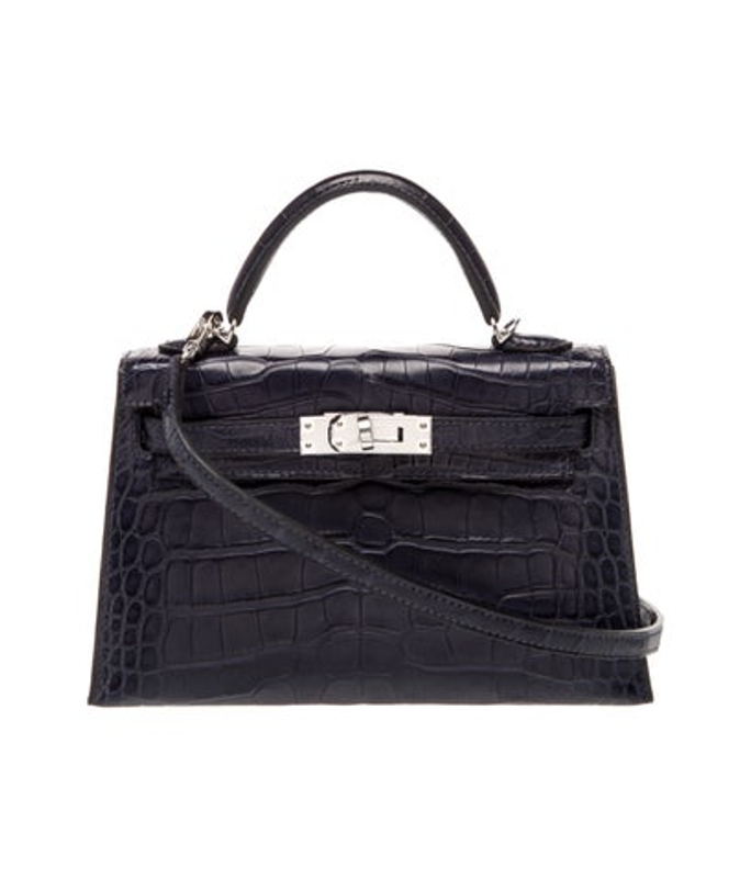 Hermes Matte Alligator Mini Kelly Ii 20