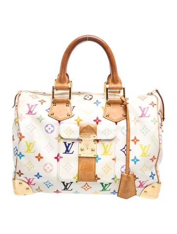 Multicolore Monogram Speedy 30