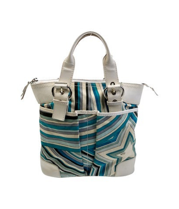 Emilio Pucci Pucci Leather Top Handle Bag