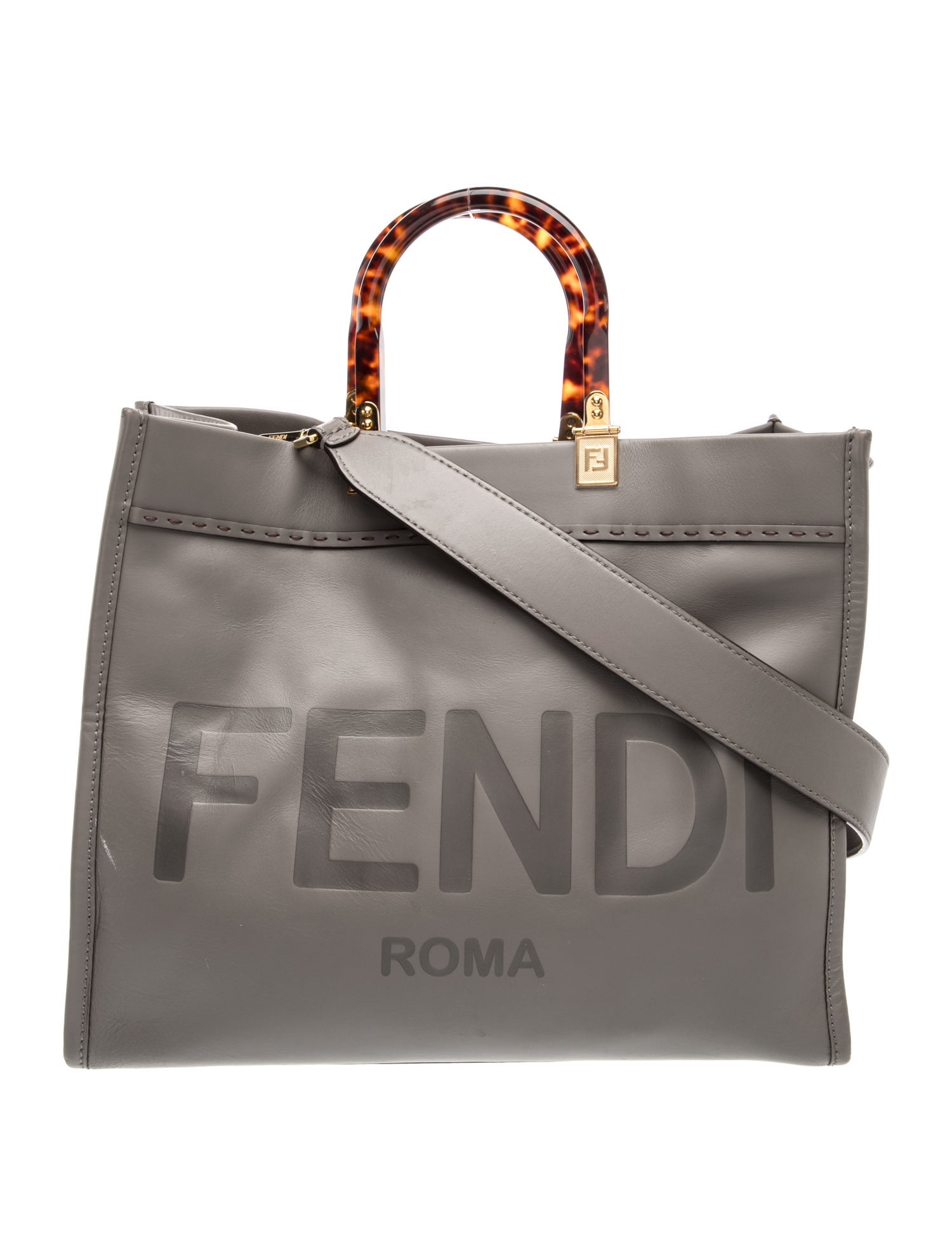 Fendi Leather Sunshine Medium