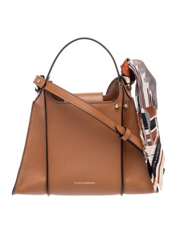 Leather Top Handle Bag