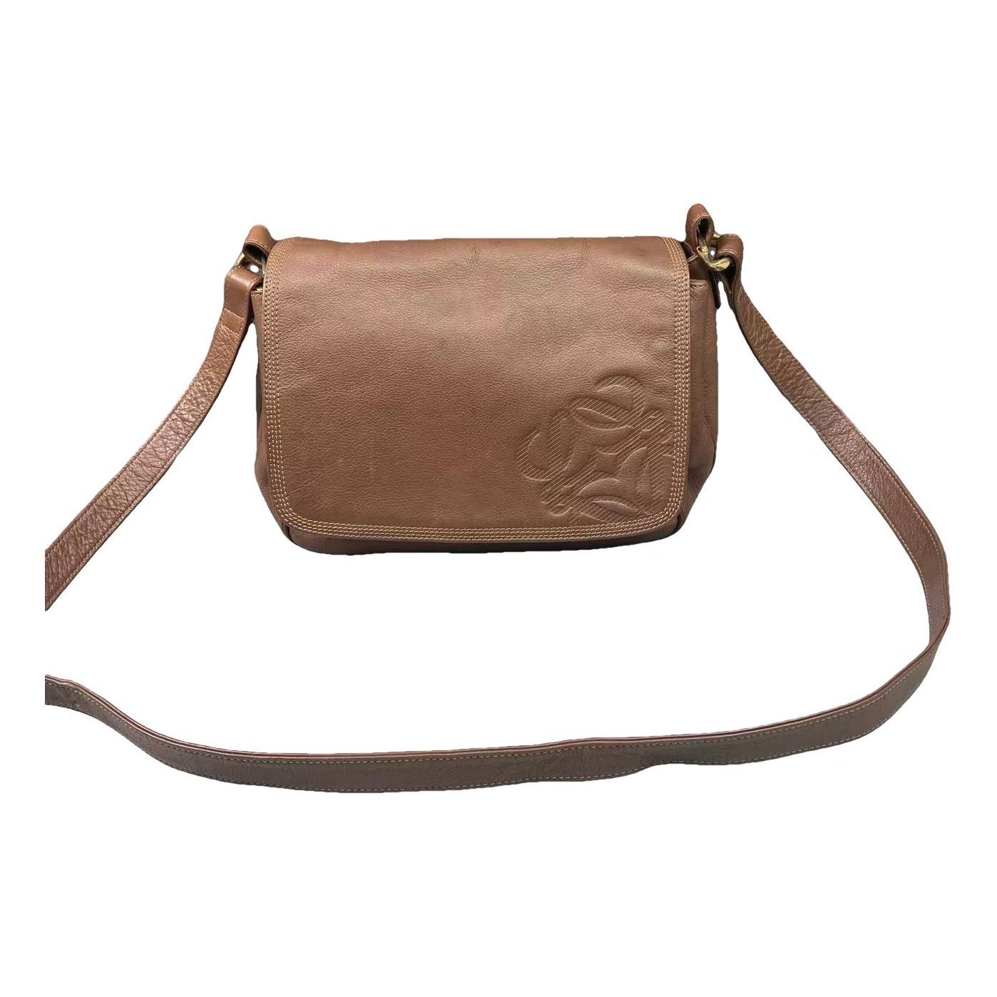Leather crossbody bag