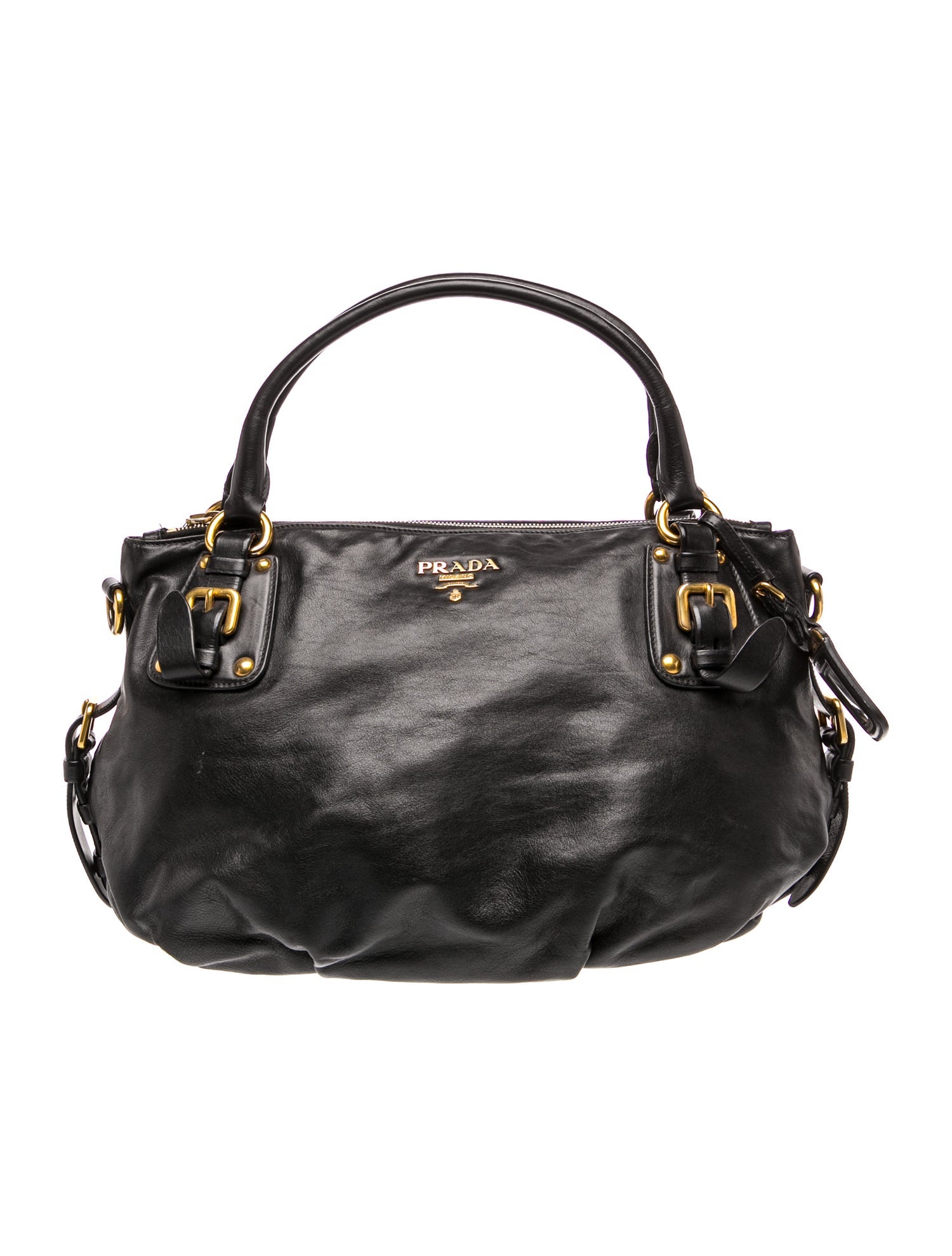 Soft Calf Leather Top Handle Bag