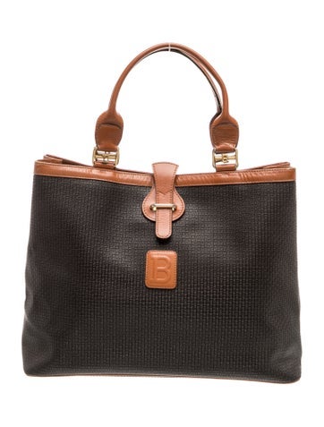 Leather Top Handle Bag