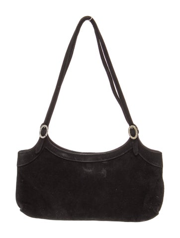 Jimmy Choo Satin Top Handle Bag