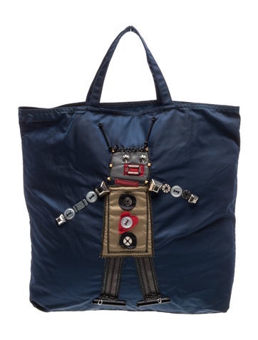 Enameled Metal Triangle Robot