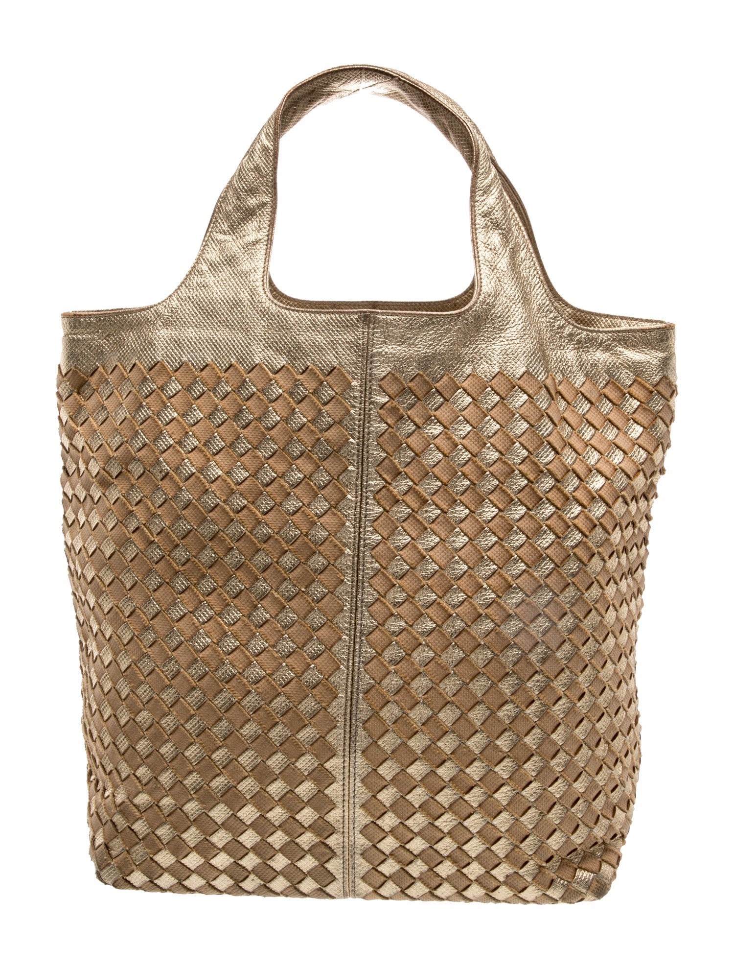 Intrecciato Top Handle Bag Vintage