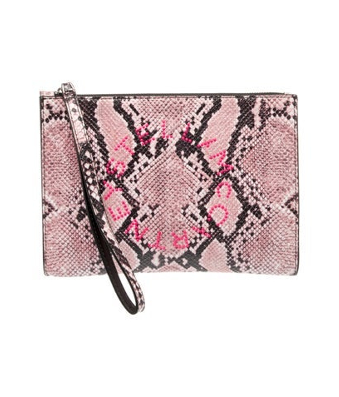 Stella McCartney Mccartney Vegetarian Leather Clutch