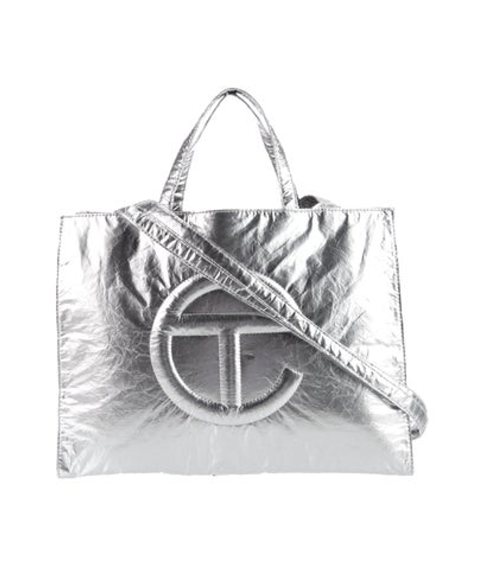 Telfar Foil Shopping Bag Medium