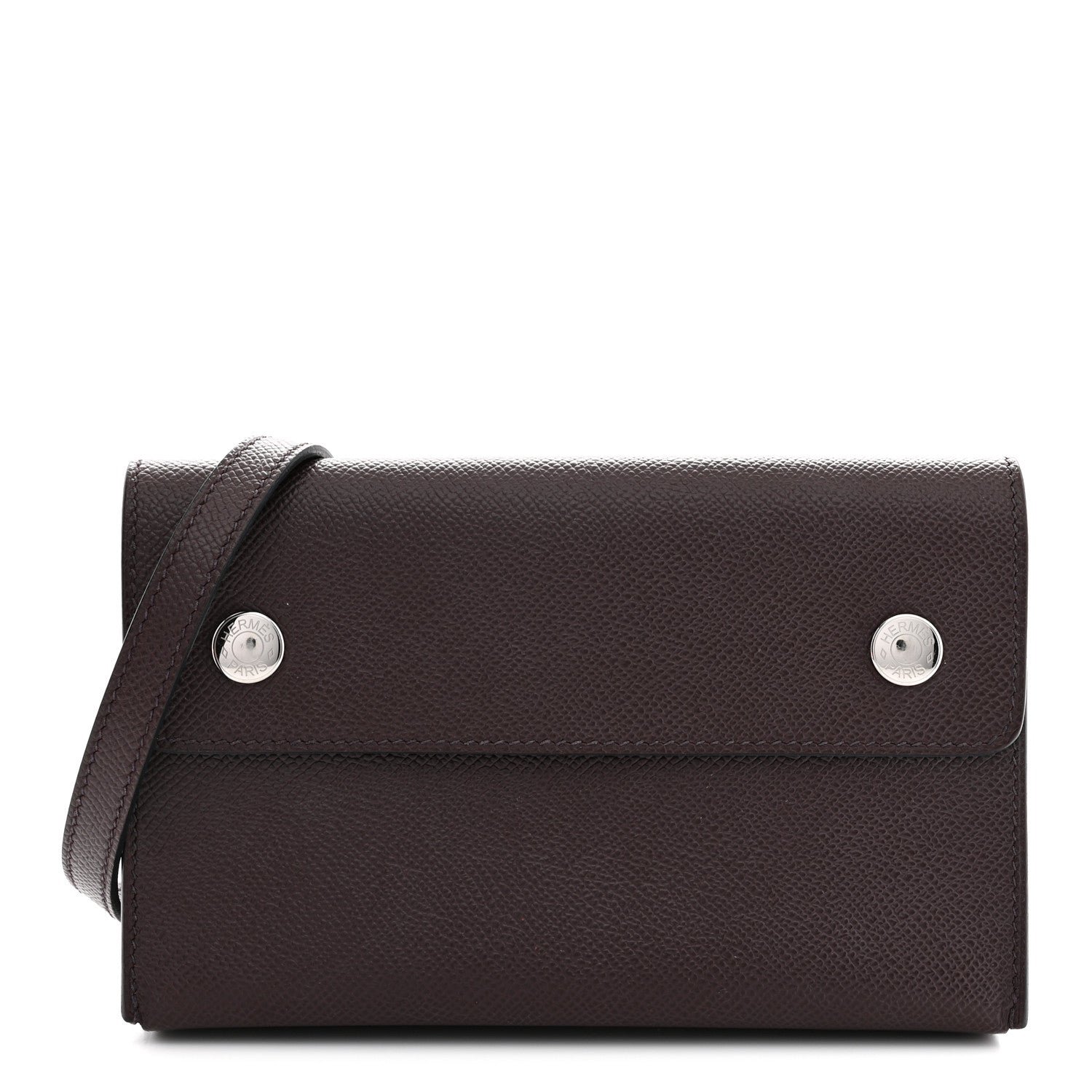 Hermes Epsom Hermesnap Wallet Rouge Sellier