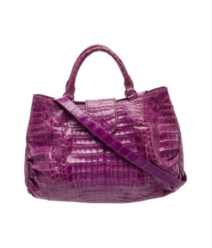 Nancy Gonzalez Gonzalez Crocodile Top Handle Bag