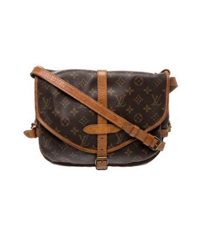 Louis Vuitton Vuitton Lv Monogram Saumur 30 Vintage
