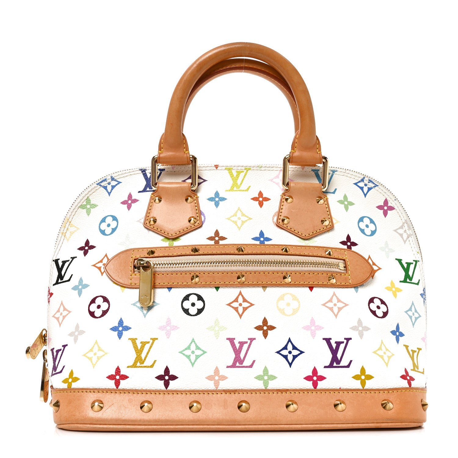 Louis Vuitton Monogram Multicolor Alma White