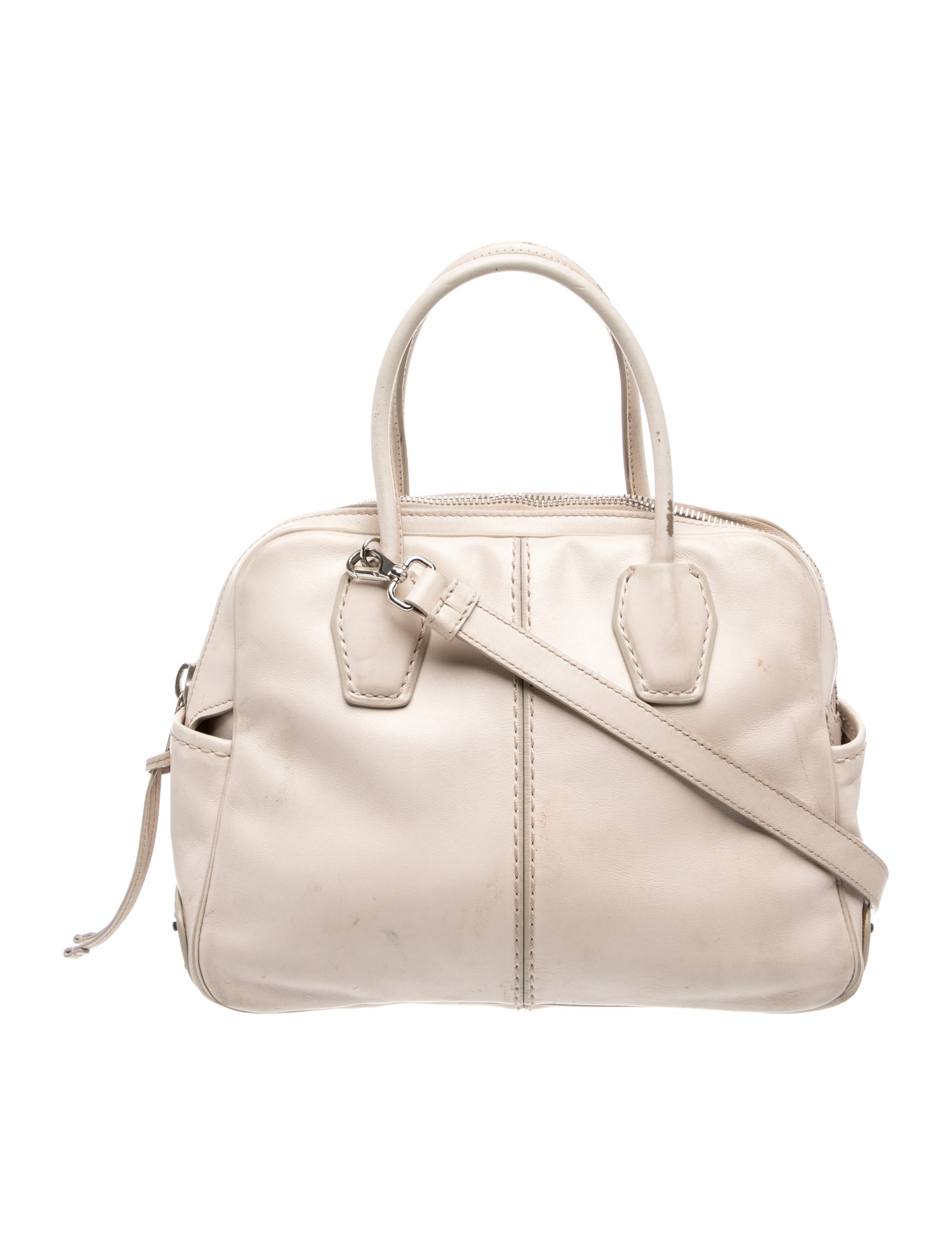 Leather Top Handle Bag