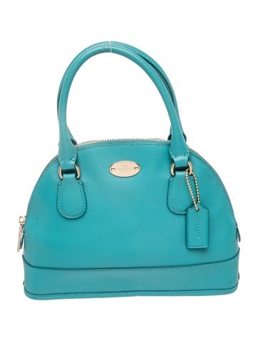 Leather Top Handle Bag
