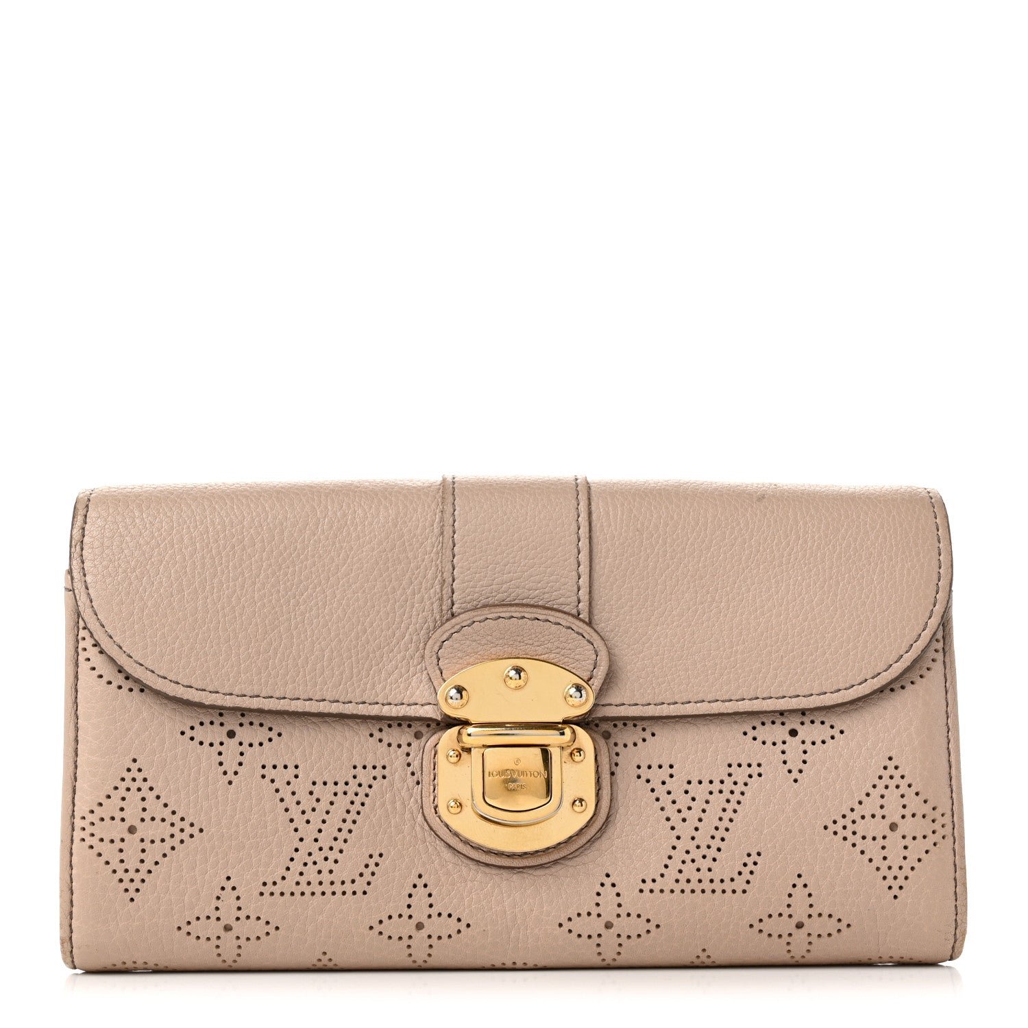 Louis Vuitton Mahina Amelia Wallet Beige Opal