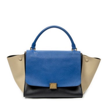 Leather Medium Tricolor Trapeze
