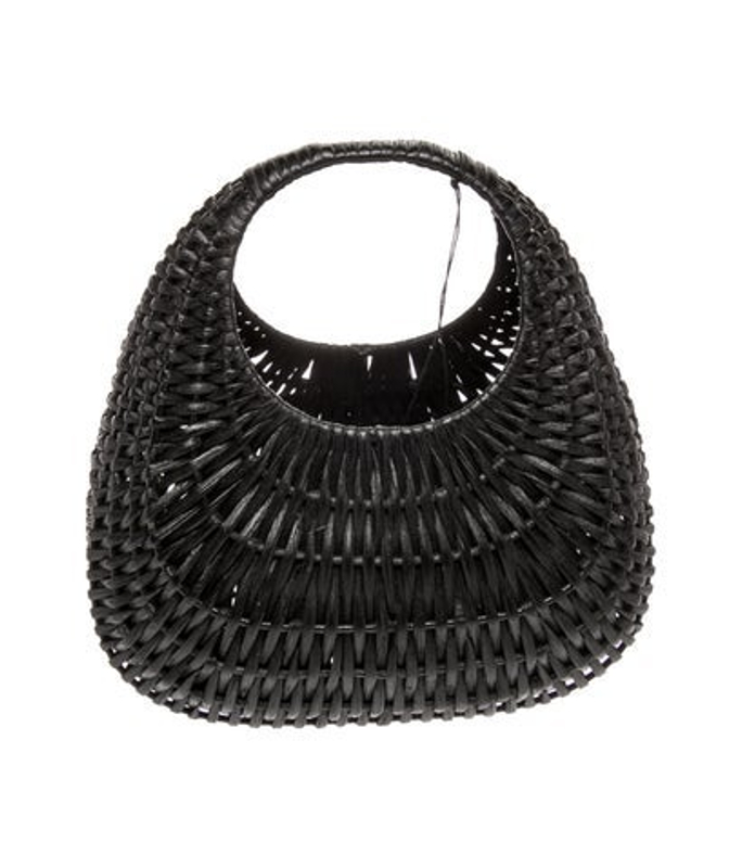 Loeffler Randall Randall Rattan Top Handle Bag W Tags