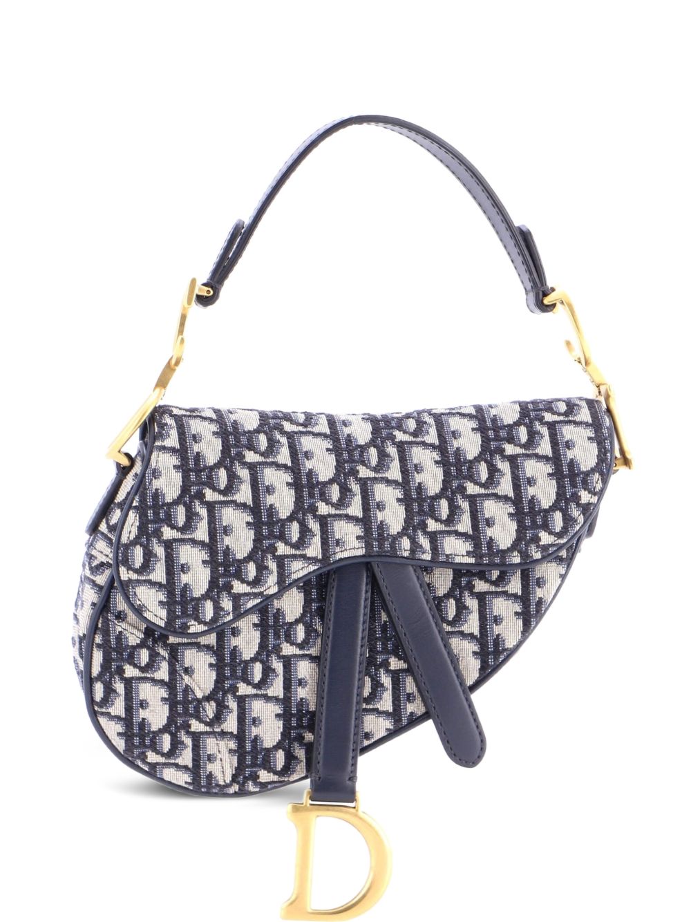 Saddle Handbag Oblique Canvas Mini shoulder bag
