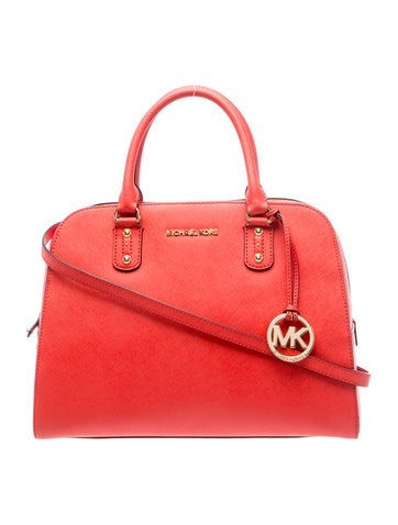 Leather Top Handle Bag