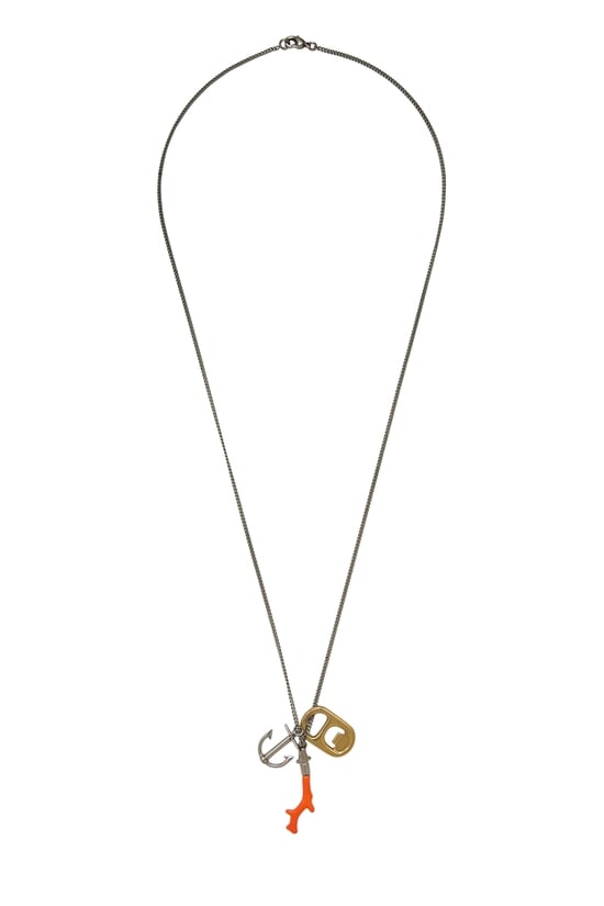 Silver Anchor Necklace