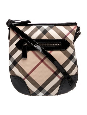 Burberry Super Nova Check Crossbody Bag