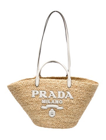 Raffia Bucket Bag Medium