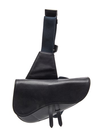 Dior Felt Saddle Waist Bag