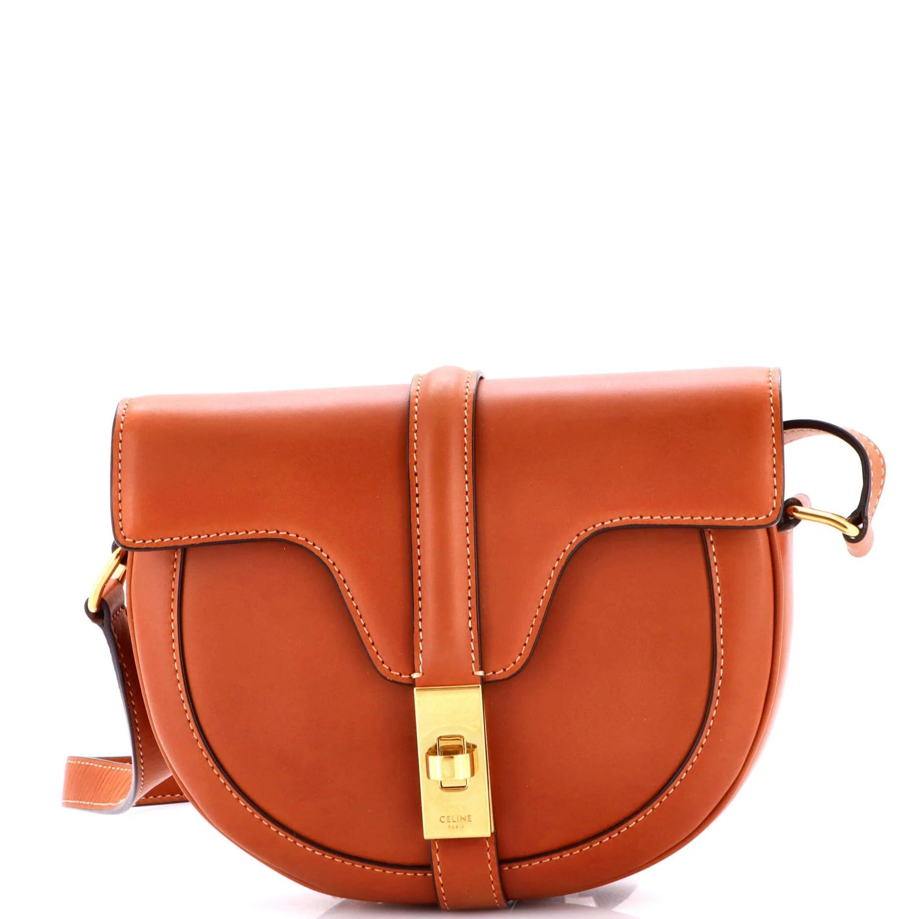 Leather crossbody bag