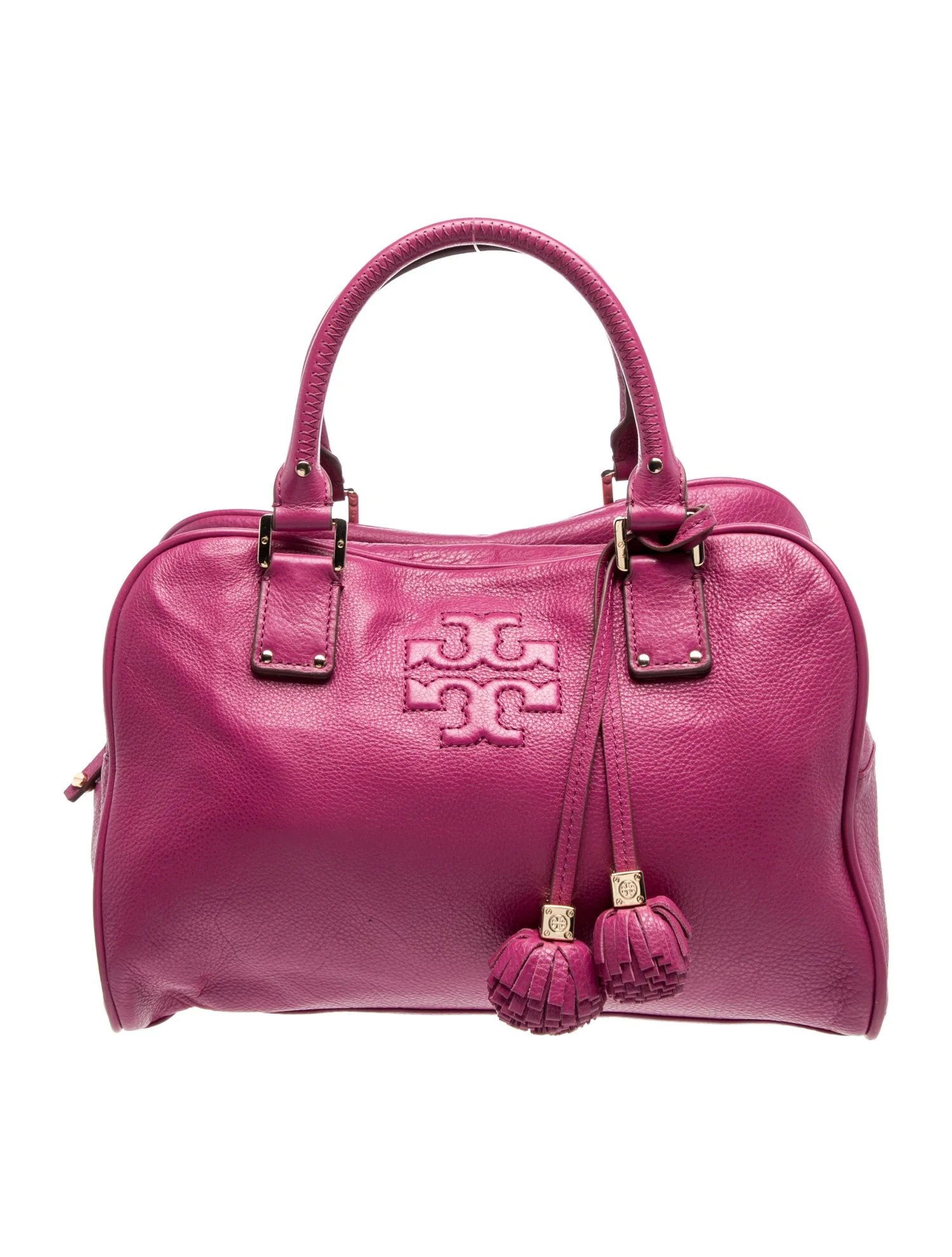 Leather Top Handle Bag