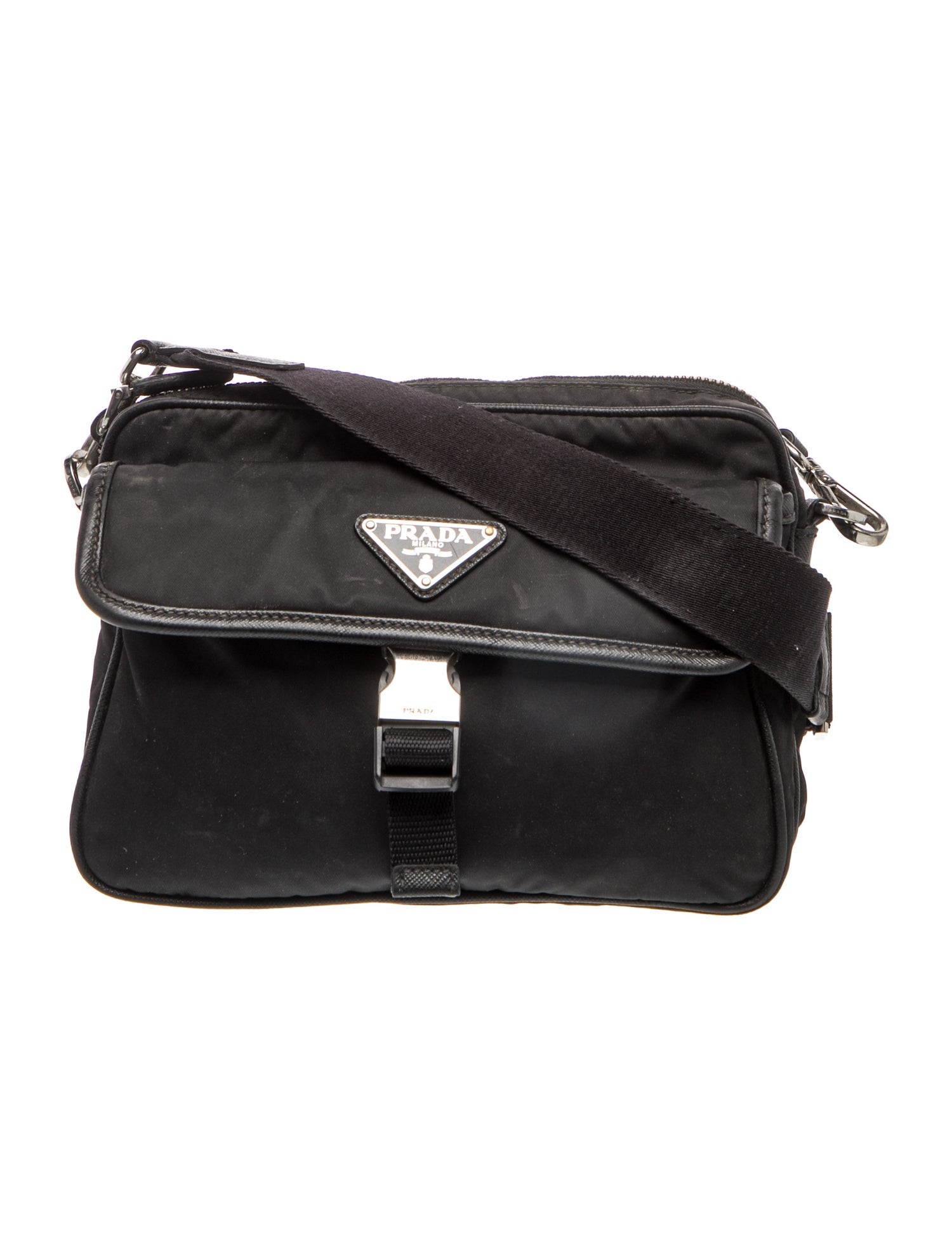 Saffiano Leather Crossbody Bag