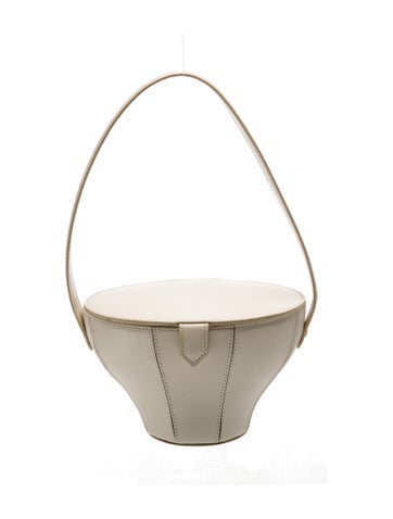 Leather Top Handle Bag