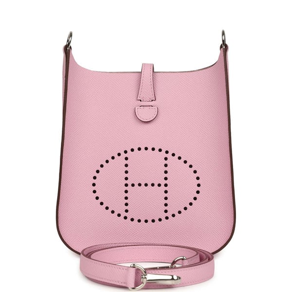 Hermes Hermes Evelyne Sellier TPM Mauve Sylvestre Epsom Palladium Hardware
